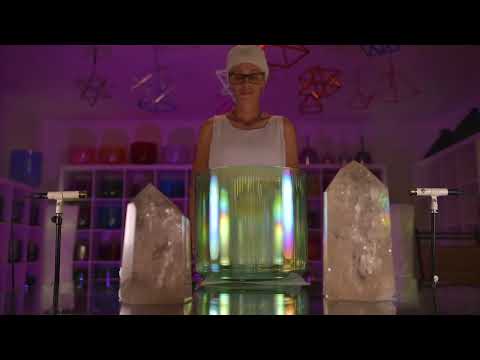 C-9 Sacred Sage Crystal Singing Bowl from Bowls of Sound