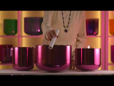 The Healing Rose: Singing Bowl Set in A# Major
