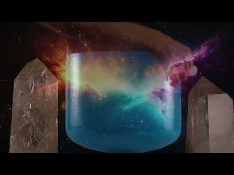 12" A#-10 Serenity Sky Crystal Singing Bowl, Perfect Pitch