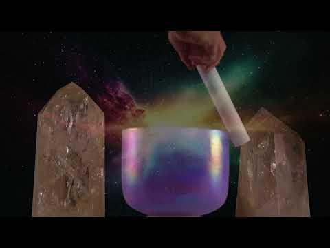 8" E-30 Lilac Blossom Celestial Frosted Bowl