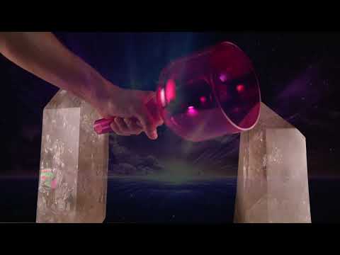 Handheld Fractal Fuchsia bowl from Bowls of Sound