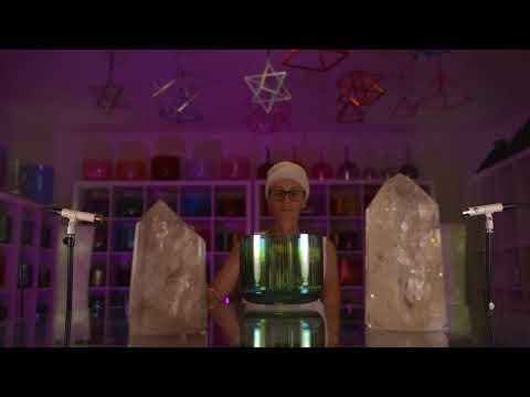 10" G#-9 Earth Magic Crystal Singing Bowl from Bowls of Sound