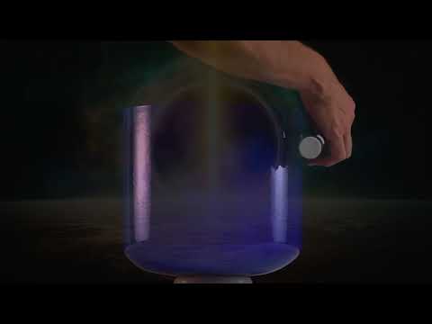 10" F+28 Father Sky Crystal Singing Bowl