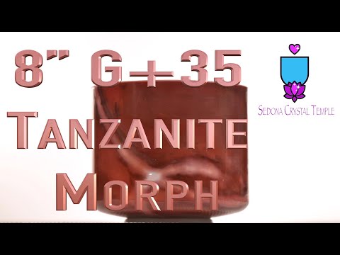 8" G+35 Tanzanite Morph