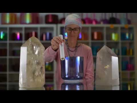 D-46 Indigo Child Singing Bowl