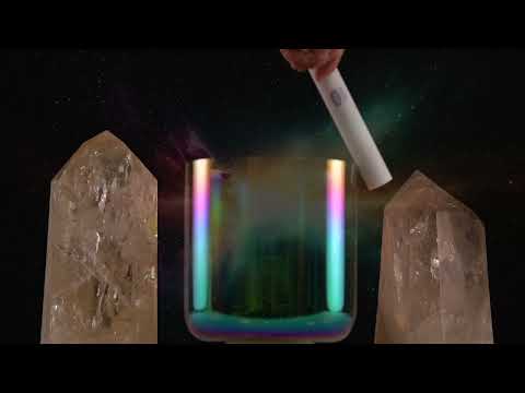 8" D-20 Earth Magic Crystal Singing Bowl