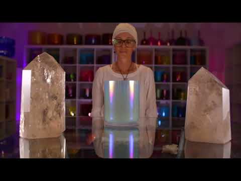 Radiant Peace Crystal Singing Bowl