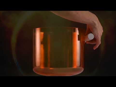10" F#+0 Setting Sun Crystal Singing Bowl